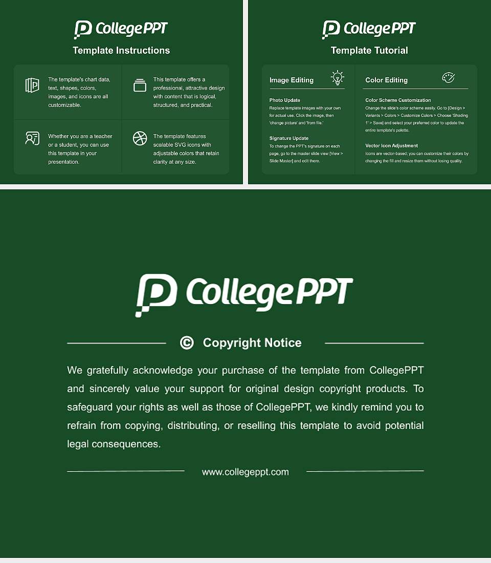 Takamatsu University Course/Courseware Creation PPT Template4:3 ratio PPT effect preview image5