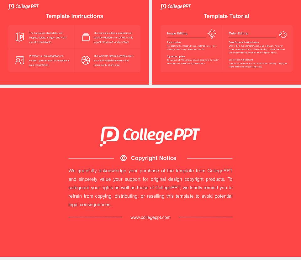 Tohoku Bunkyo College Academic Presentation/Research Findings Report PPT Template16:9 ratio PPT effect preview image5