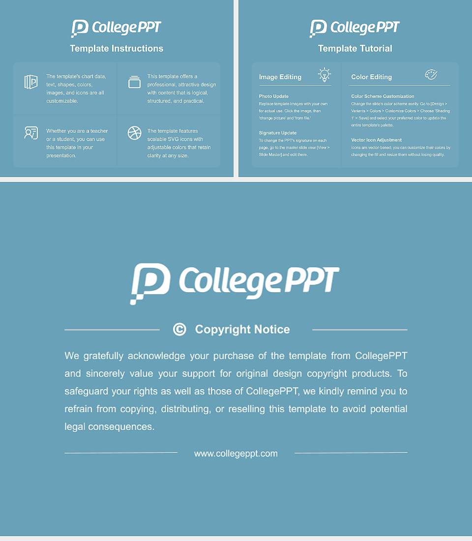 Tezukayama University – Nara Gakuen-Mae Campus Course/Courseware Creation PPT Template4:3 ratio PPT effect preview image5
