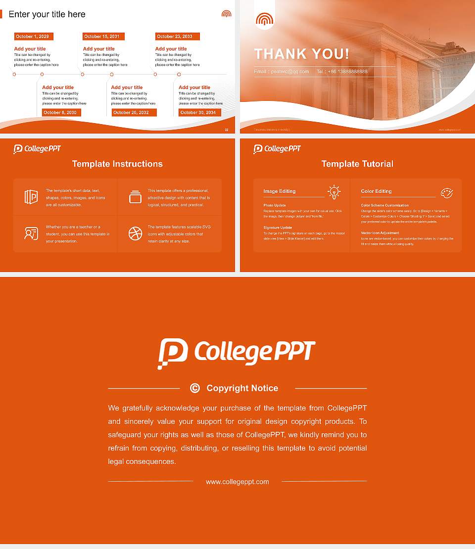 Takushoku University（Hachiōji） Lecture Sharing and Networking Event PPT Template16:9 ratio PPT effect preview image4