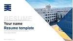 Tohoku Institute of Technology Resume Templat PPT
