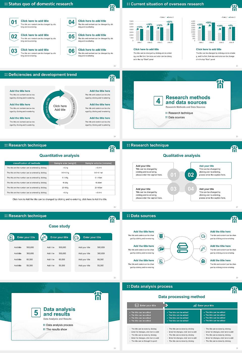 Tohoku University of Community Service and Science Graduation Thesis Defense PPT Template16:9 ratio PPT effect preview image4