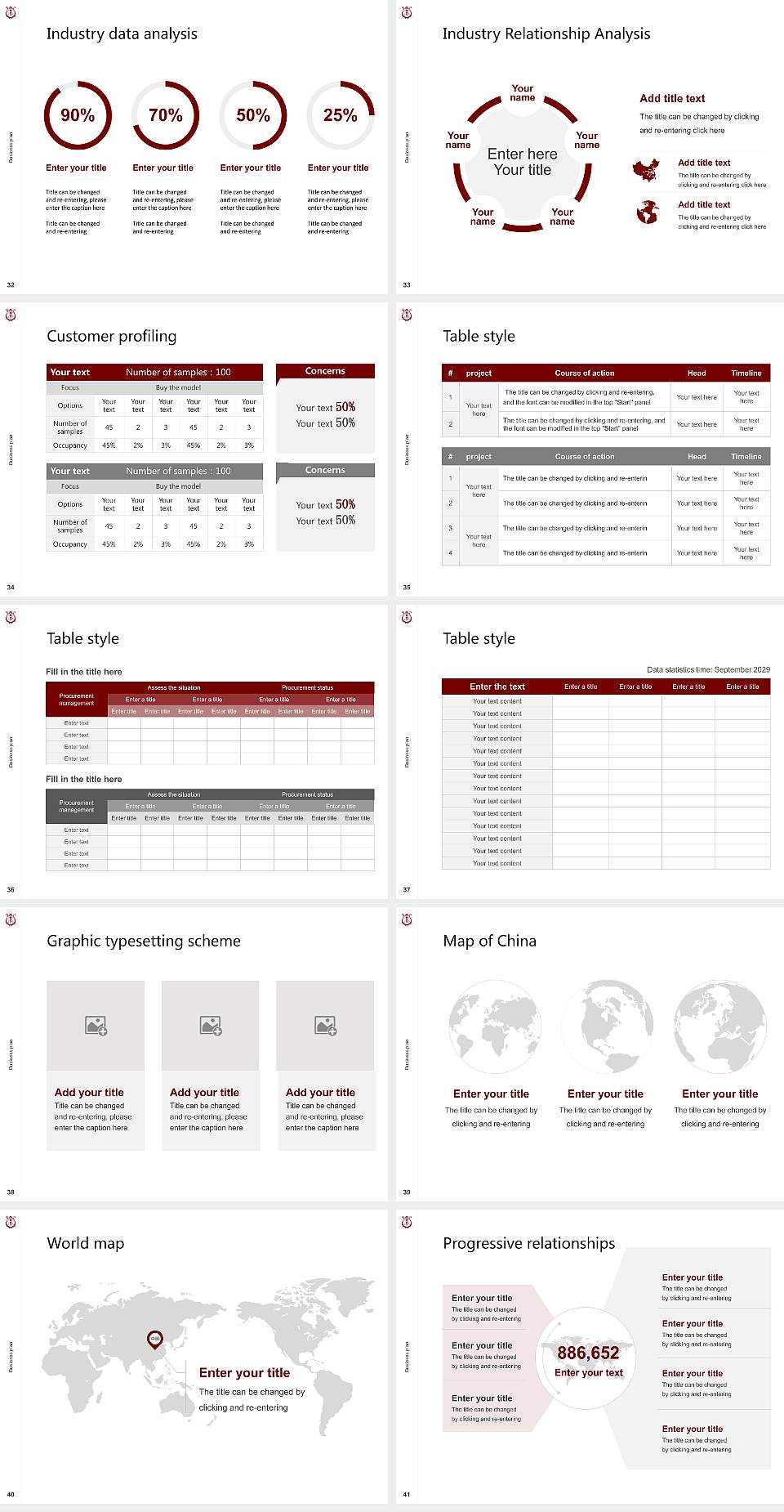 Toho College of Music Competition/Entrepreneurship Contest PPT Template4:3 ratio PPT effect preview image5