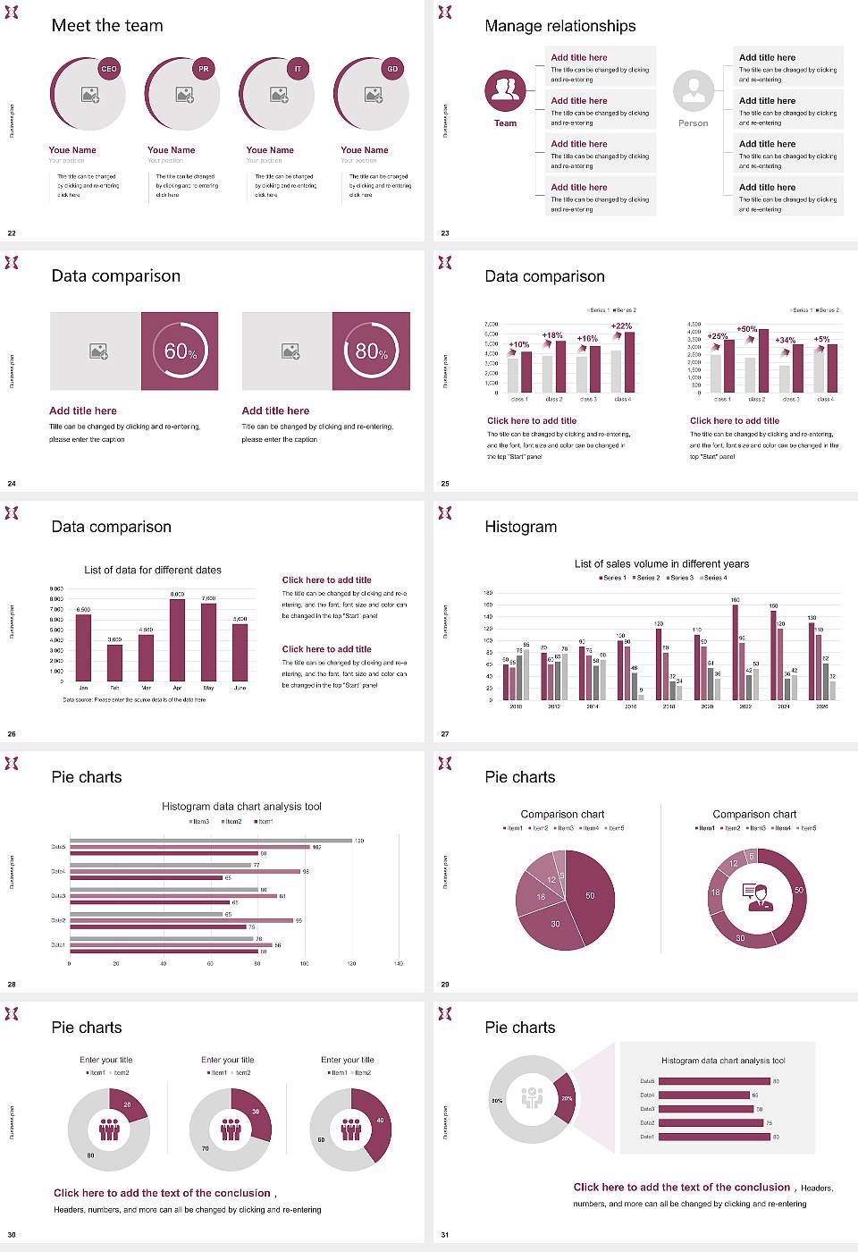 Tohoku Fukushi University Competition/Entrepreneurship Contest PPT Template16:9 ratio PPT effect preview image4