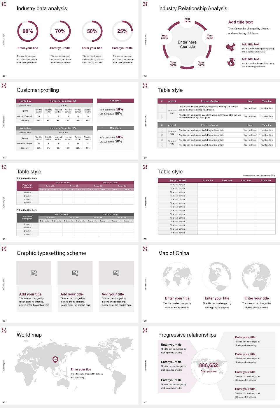 Tohoku Fukushi University Competition/Entrepreneurship Contest PPT Template16:9 ratio PPT effect preview image5