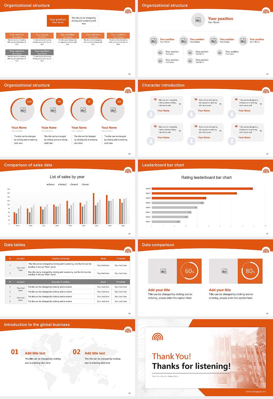 Takushoku University( Bunkyō Ward) Academic Presentation/Research Findings Report PPT Template16:9 ratio PPT effect preview image4