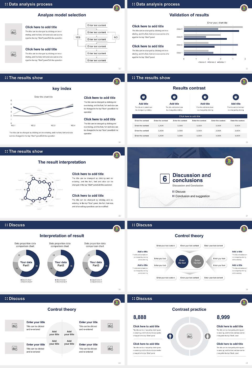 The Nippon Dental University Graduation Thesis Defense PPT Template16:9 ratio PPT effect preview image5