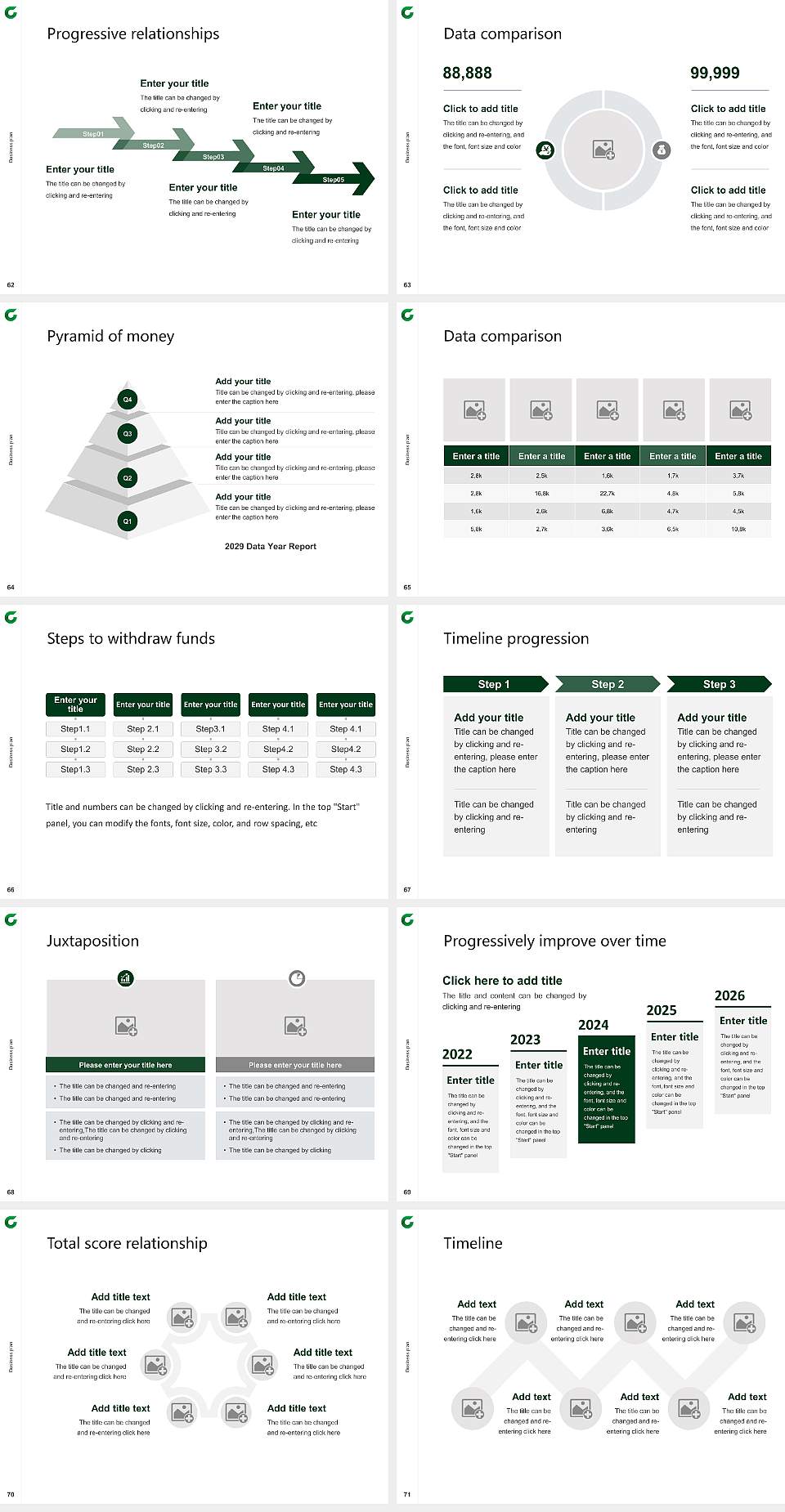 Takasaki University of Commerce Competition/Entrepreneurship Contest PPT Template4:3 ratio PPT effect preview image8