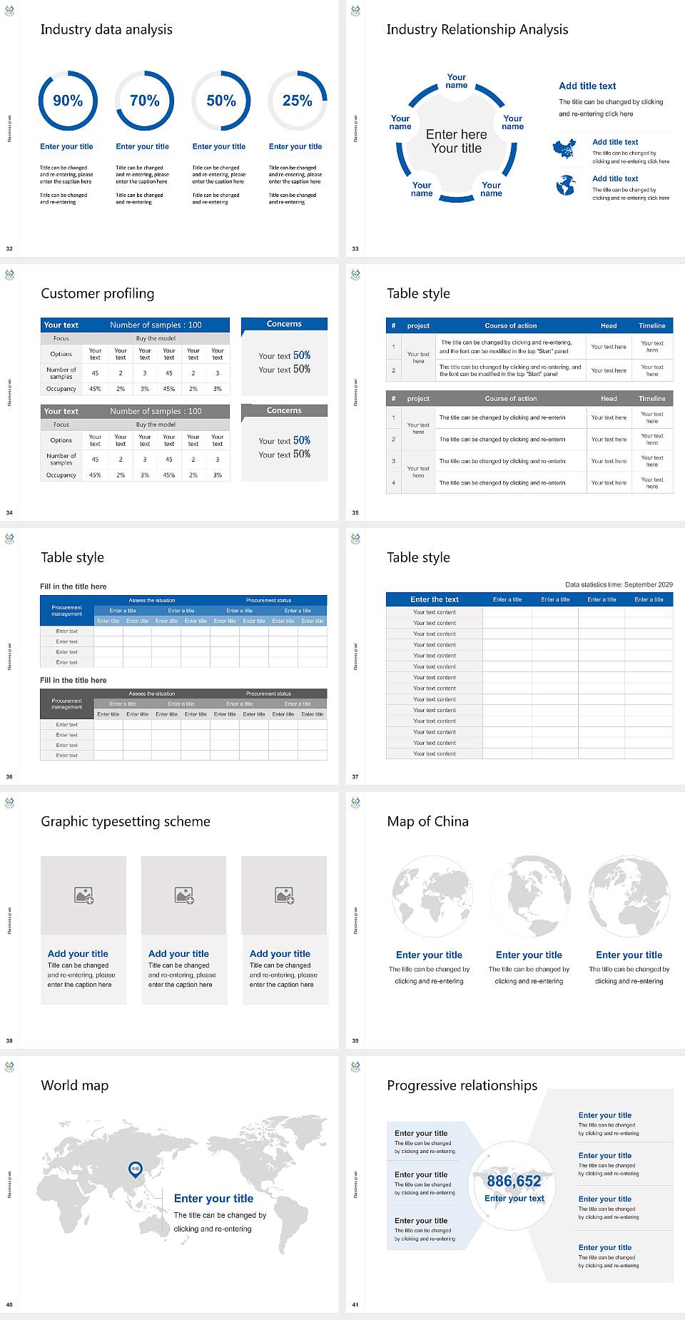 Tokyo Healthcare University Competition/Entrepreneurship Contest PPT Template4:3 ratio PPT effect preview image5