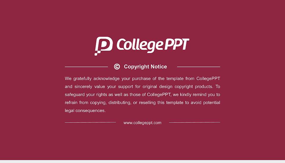 Tezukayama Gakuin University General PPT Template16:9 ratio PPT effect preview image6