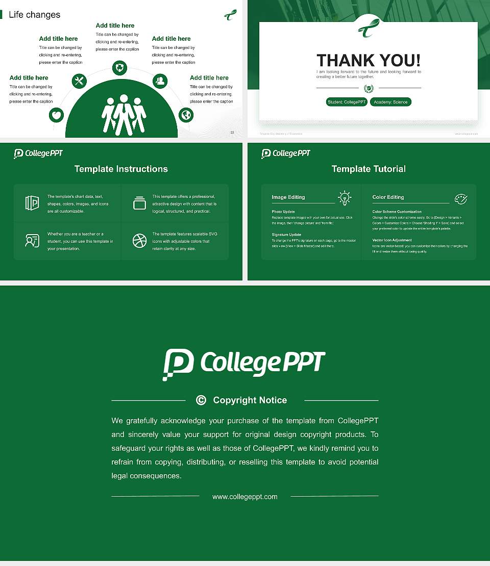 Takasaki City University of Economics National Scholarship Defense PPT Template16:9 ratio PPT effect preview image4