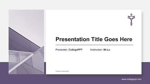 Taisho University General PPT Template