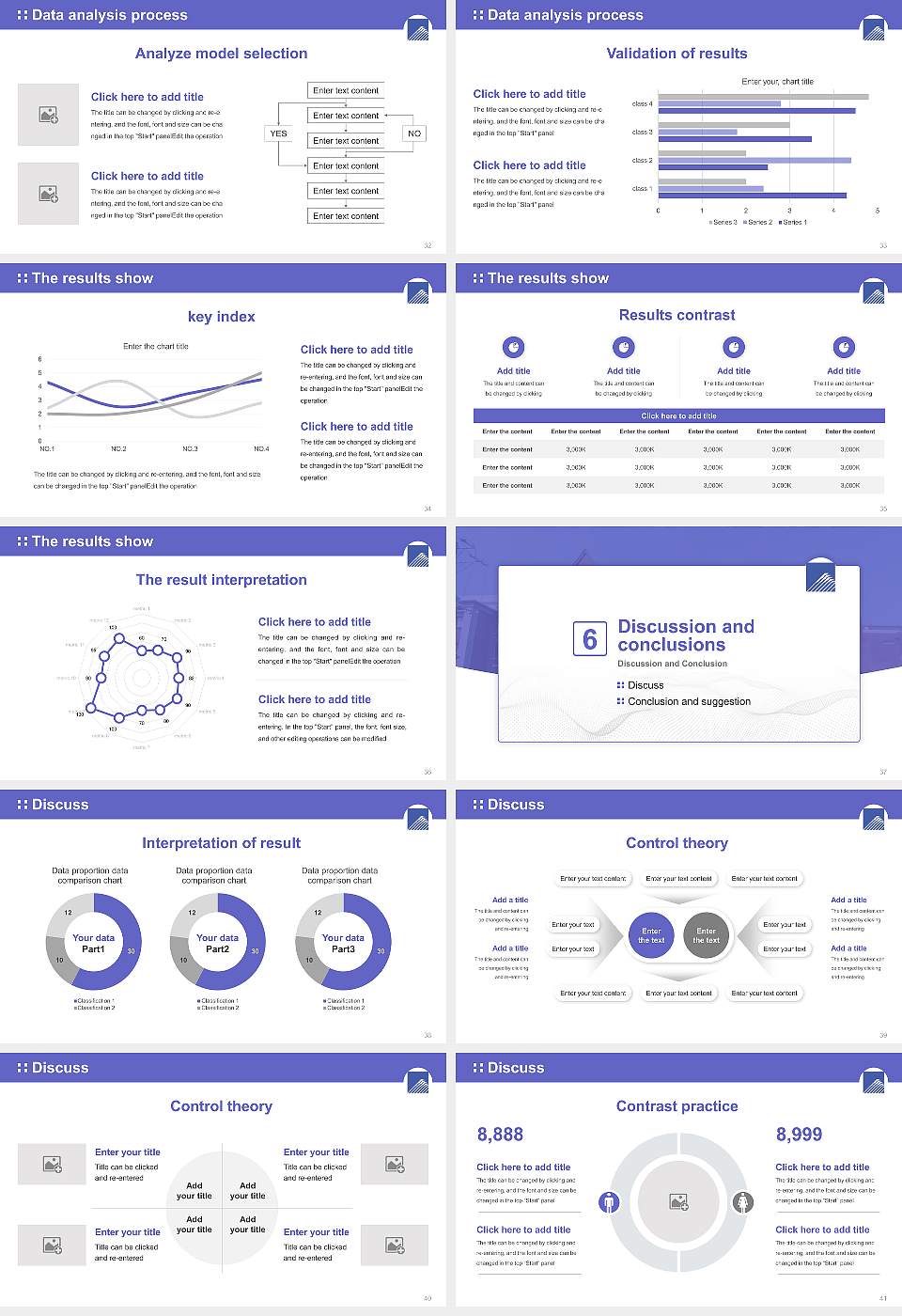 Tokyo Fuji University Graduation Thesis Defense PPT Template16:9 ratio PPT effect preview image5