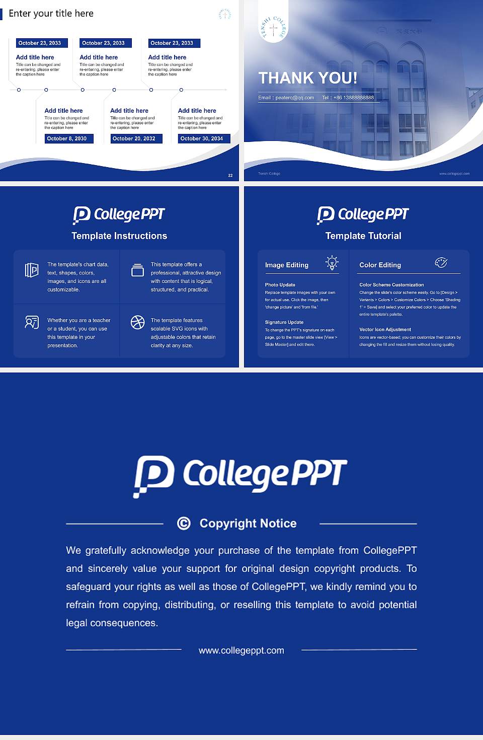 Tenshi College Lecture Sharing and Networking Event PPT Template4:3 ratio PPT effect preview image4