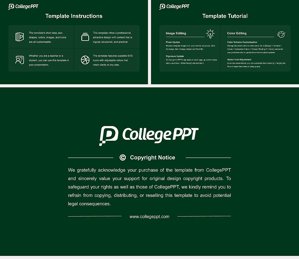 Tohoku Medical and Pharmaceutical University Course/Courseware Creation PPT Template16:9 ratio PPT effect preview image5