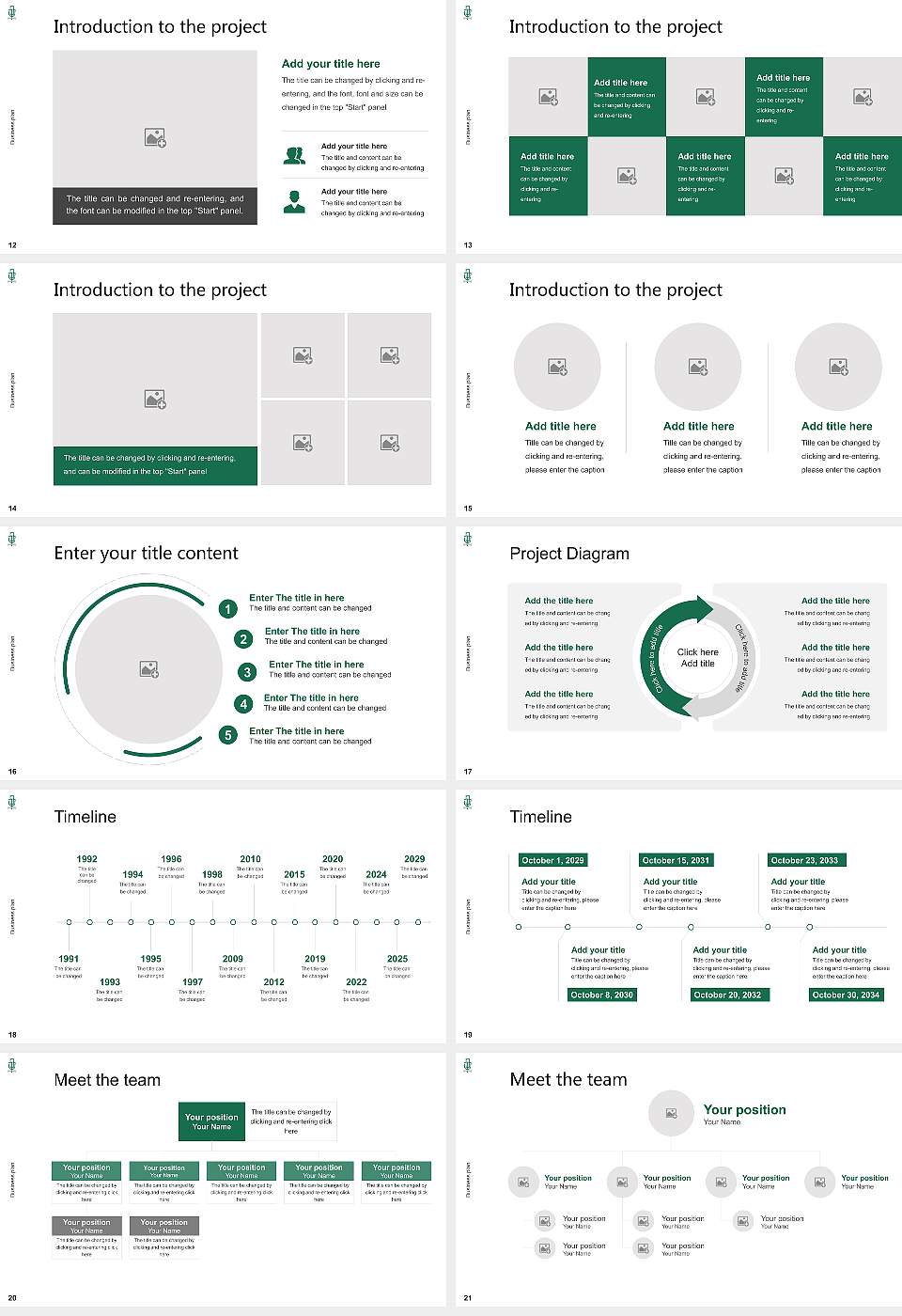 Tokiwakai Gakuen University Competition/Entrepreneurship Contest PPT Template16:9 ratio PPT effect preview image3