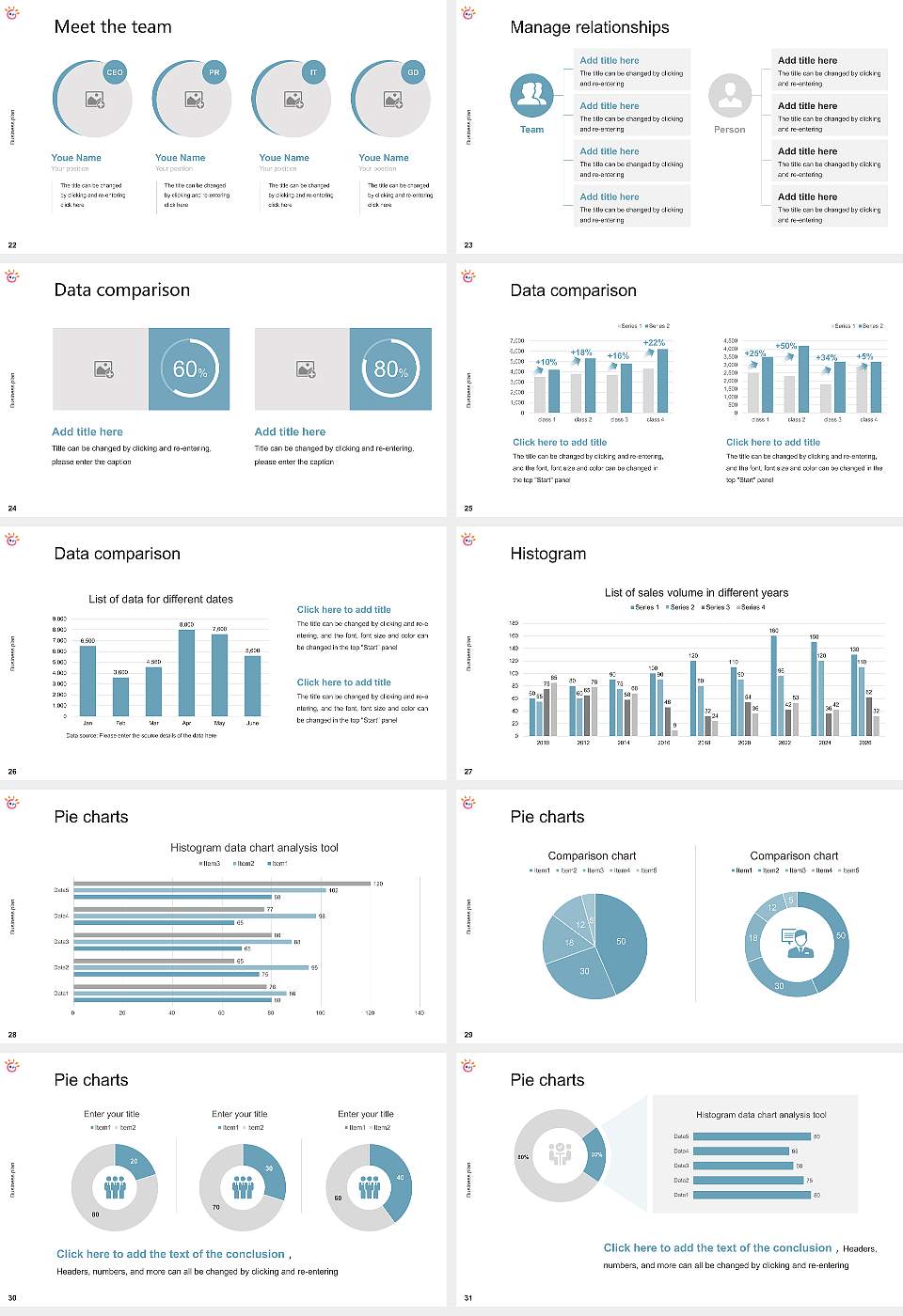 Tezukayama University Nara Higashi-Ikoma Campus Competition/Entrepreneurship Contest PPT Template16:9 ratio PPT effect preview image4