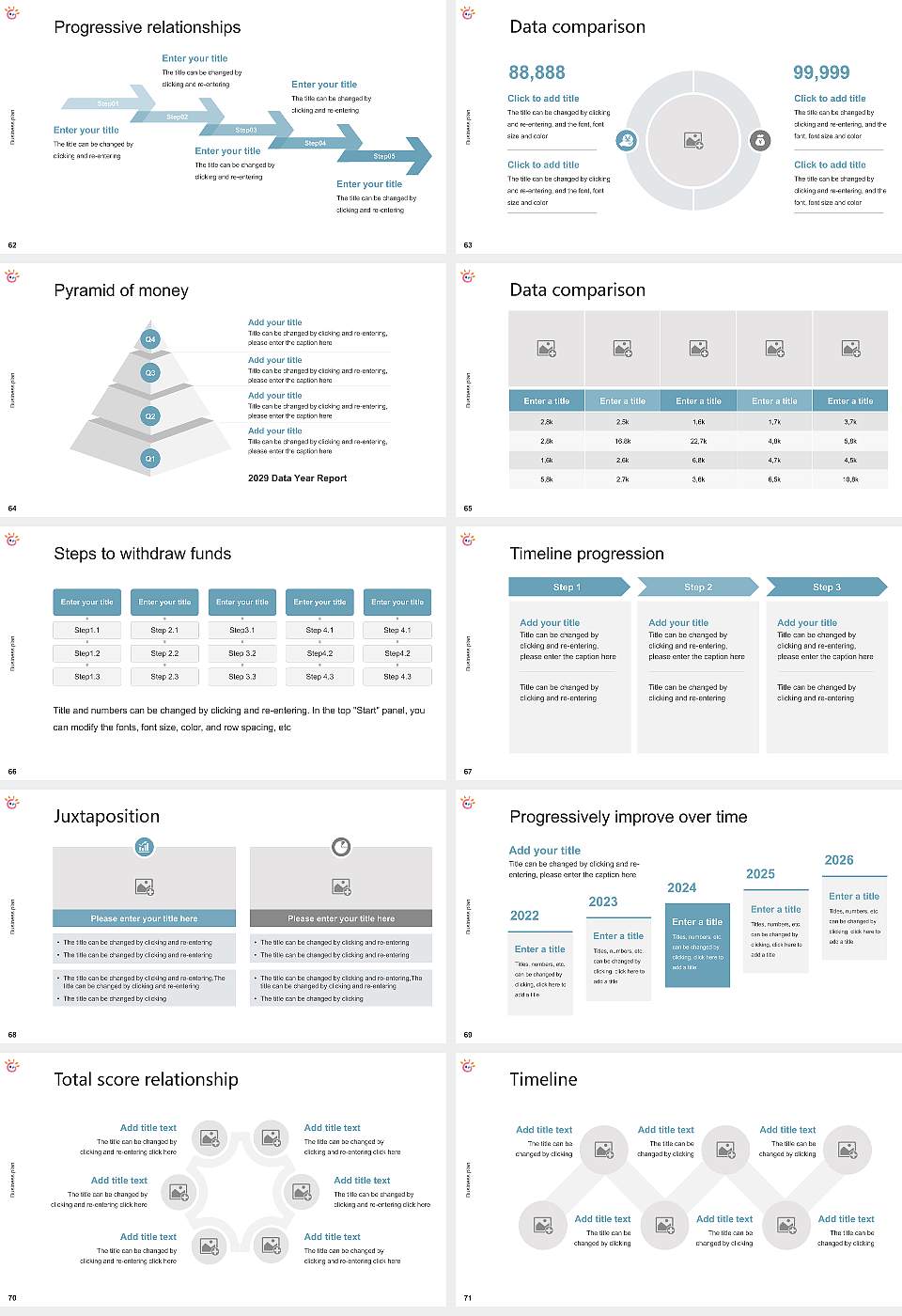 Tezukayama University Nara Higashi-Ikoma Campus Competition/Entrepreneurship Contest PPT Template16:9 ratio PPT effect preview image8