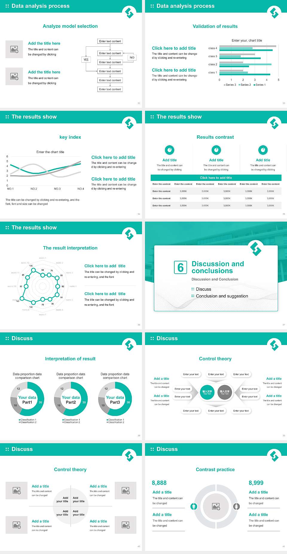 Tokuyama University Graduation Thesis Defense PPT Template4:3 ratio PPT effect preview image5