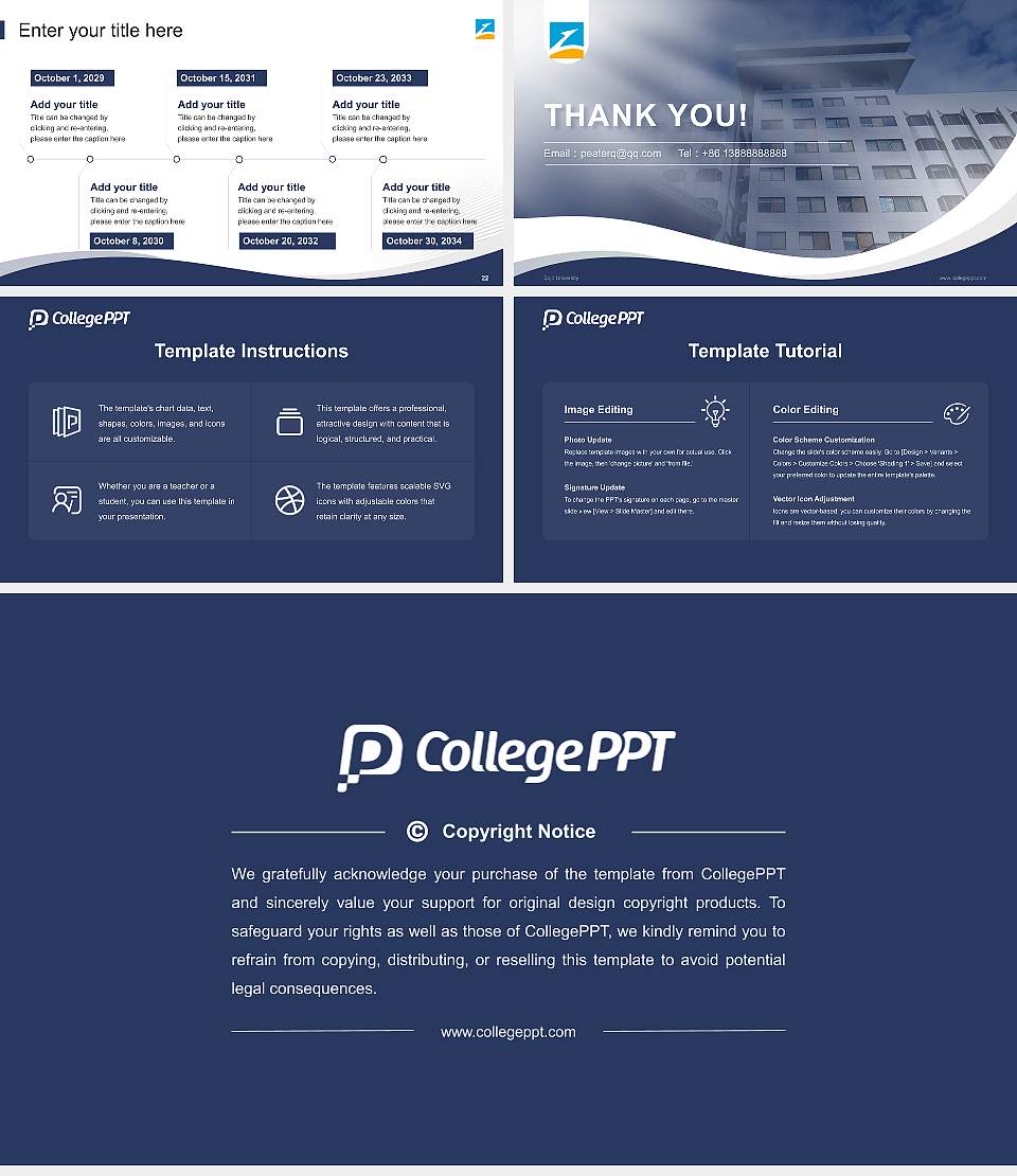 Sojo University Lecture Sharing and Networking Event PPT Template16:9 ratio PPT effect preview image4