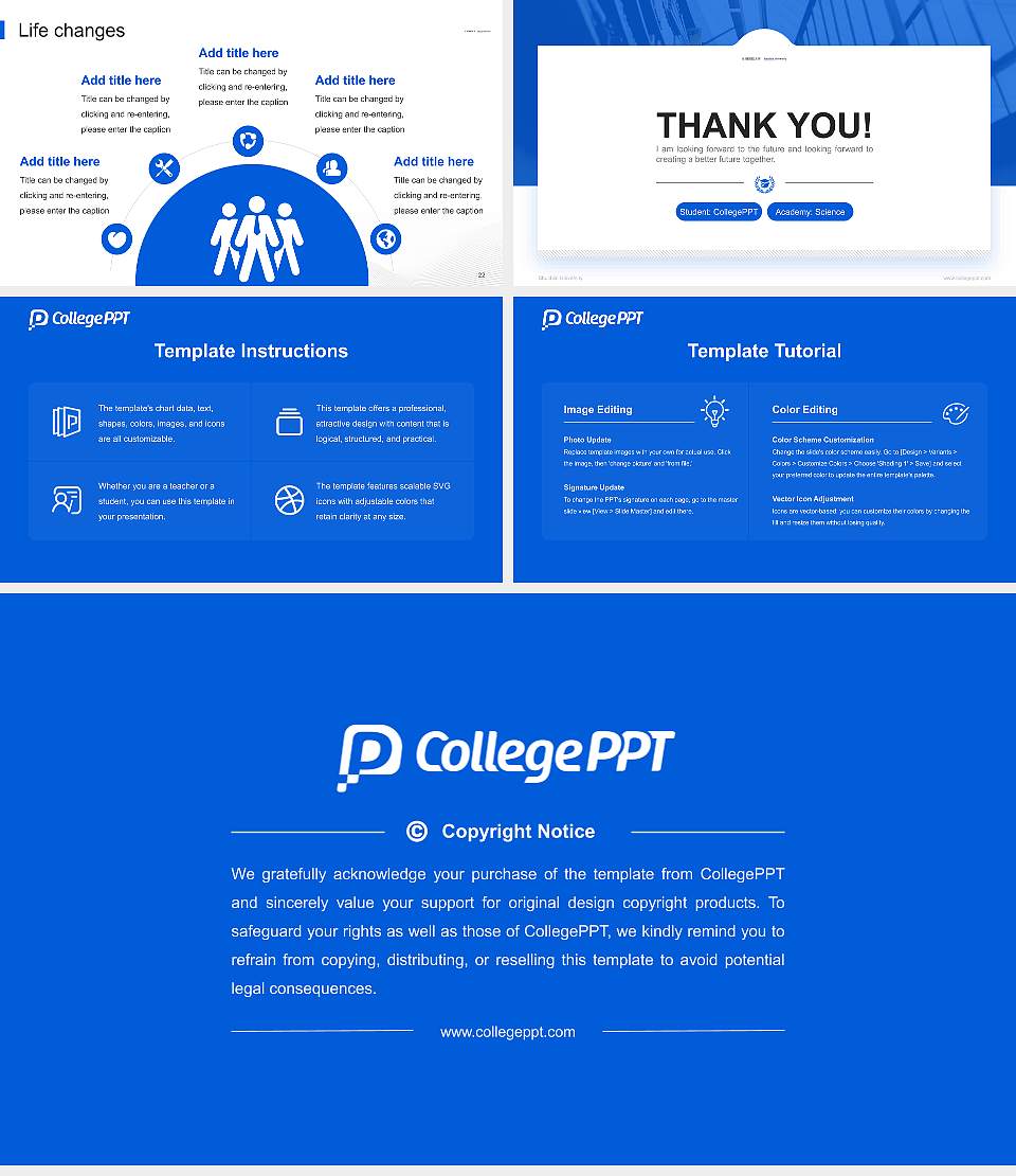Shuchiin University National Scholarship Defense PPT Template16:9 ratio PPT effect preview image4