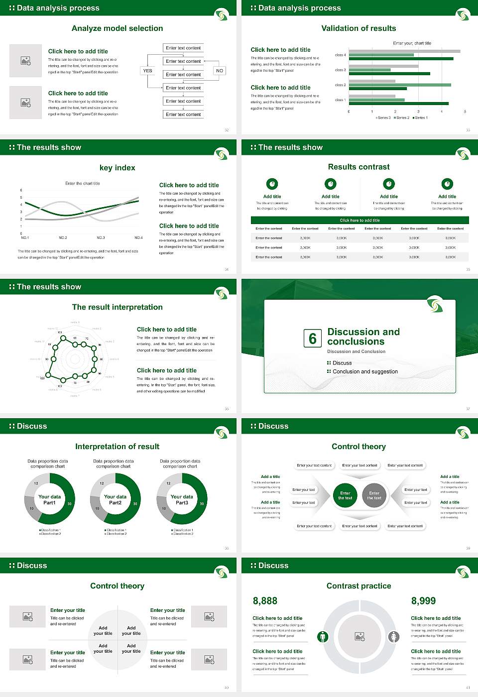 Suwa University of Science Graduation Thesis Defense PPT Template16:9 ratio PPT effect preview image5