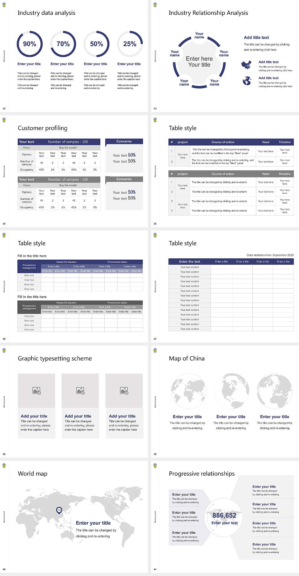 St. Luke’s International University Competition/Entrepreneurship Contest PPT Template4:3 ratio PPT effect preview image5