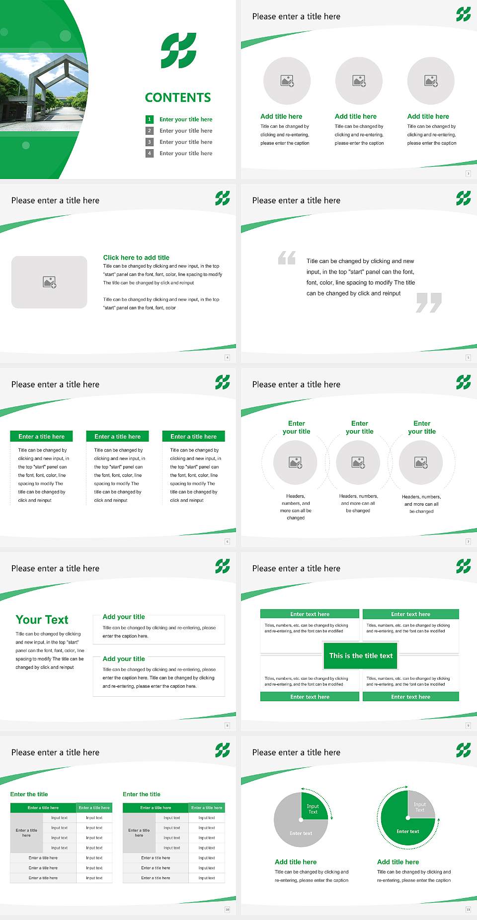 Showa Pharmaceutical University Course/Courseware Creation PPT Template4:3 ratio PPT effect preview image2