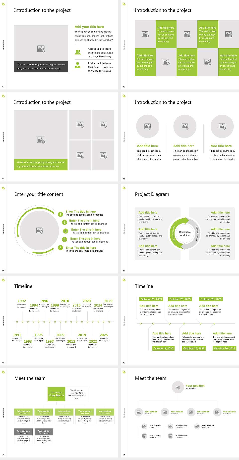 Sonoda Women’s University Competition/Entrepreneurship Contest PPT Template4:3 ratio PPT effect preview image3
