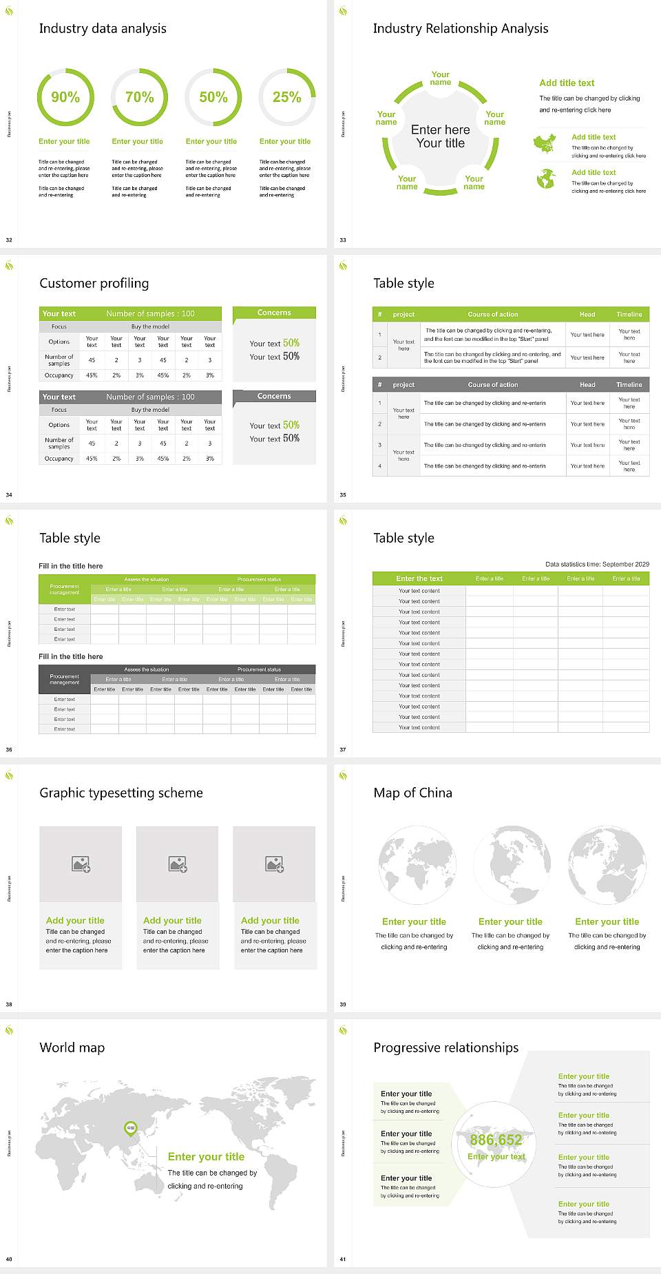 Sonoda Women’s University Competition/Entrepreneurship Contest PPT Template4:3 ratio PPT effect preview image5