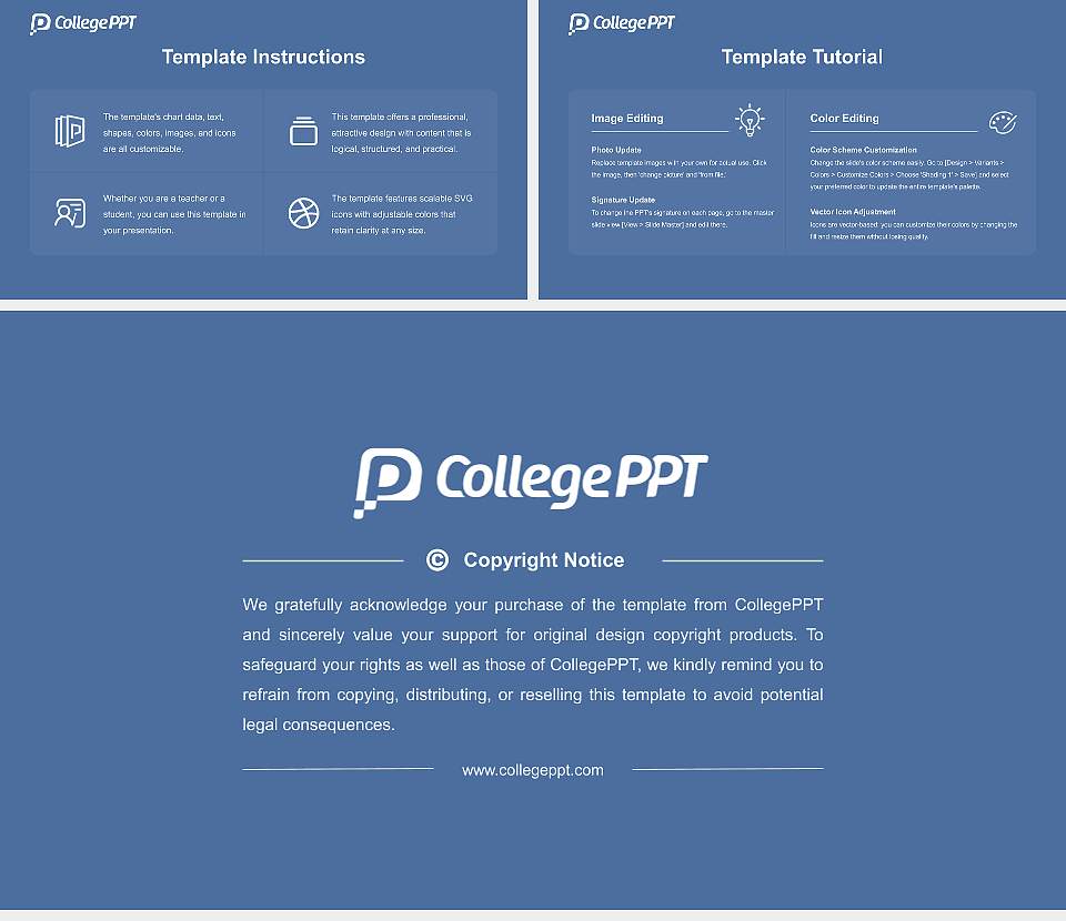 Shubun University Academic Presentation/Research Findings Report PPT Template16:9 ratio PPT effect preview image5
