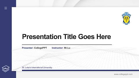 St. Luke’s International University Thesis Proposal/Graduation Defense PPT Template
