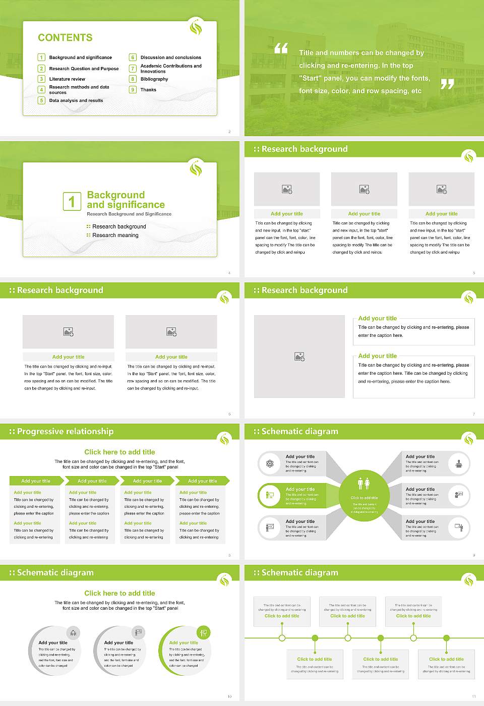 Sonoda Women’s University Graduation Thesis Defense PPT Template16:9 ratio PPT effect preview image2