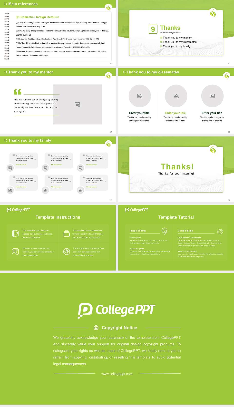 Sonoda Women’s University Graduation Thesis Defense PPT Template16:9 ratio PPT effect preview image7