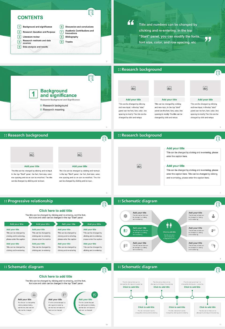 Sugino Fashion College Graduation Thesis Defense PPT Template16:9 ratio PPT effect preview image2