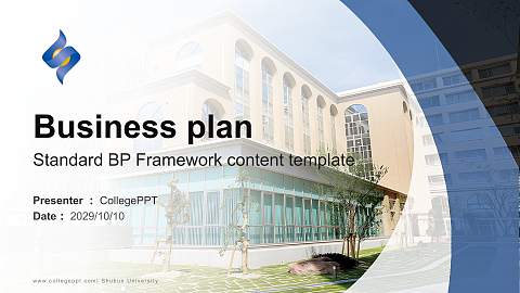 Shubun University Competition/Entrepreneurship Contest PPT Template