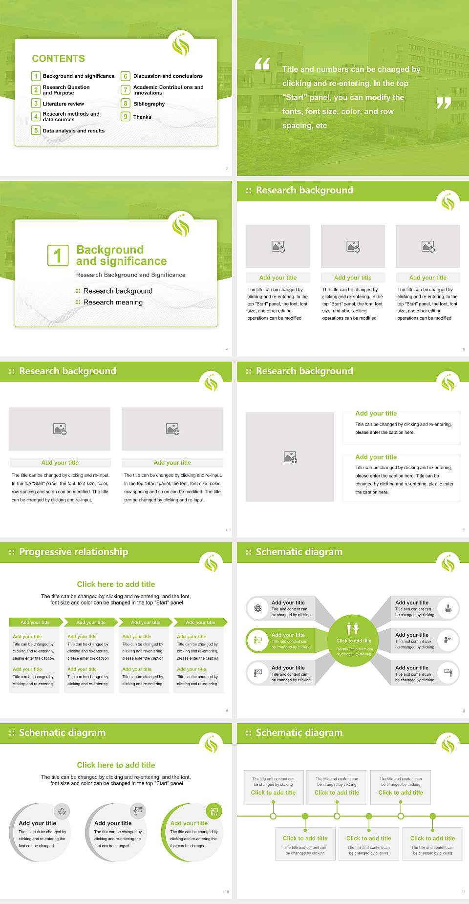 Sonoda Women’s University Graduation Thesis Defense PPT Template4:3 ratio PPT effect preview image2