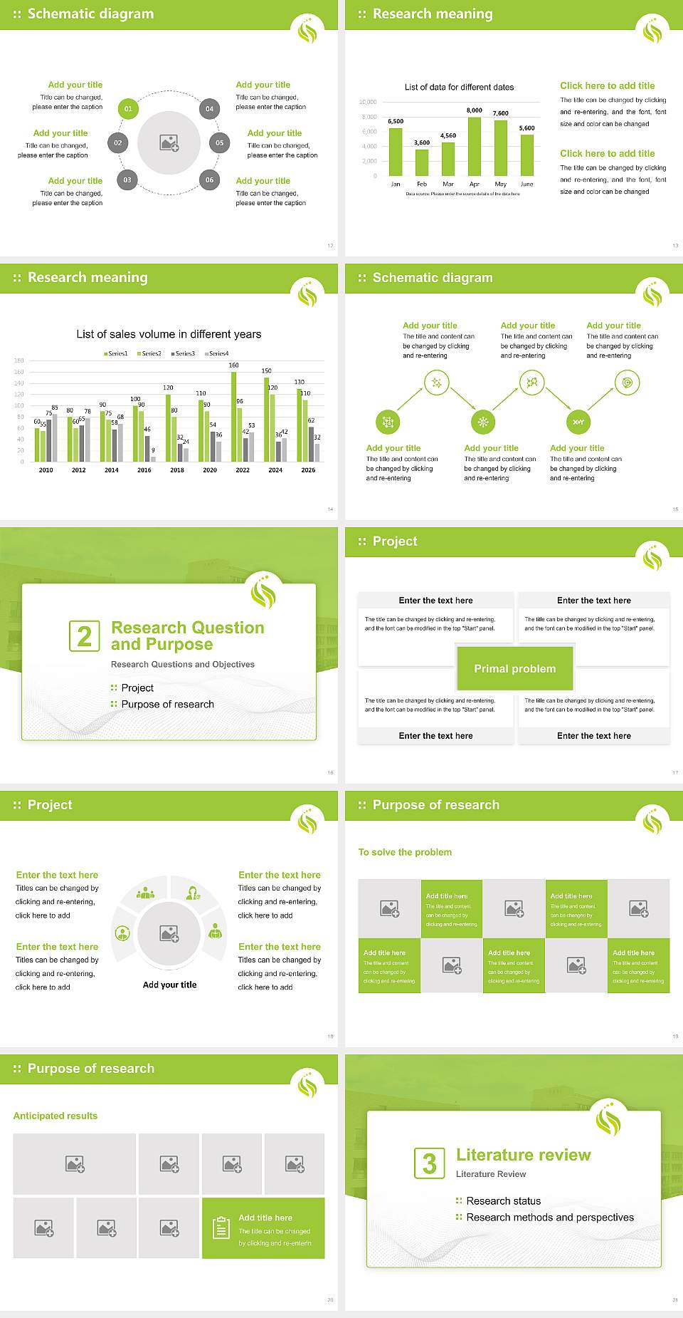 Sonoda Women’s University Graduation Thesis Defense PPT Template4:3 ratio PPT effect preview image3