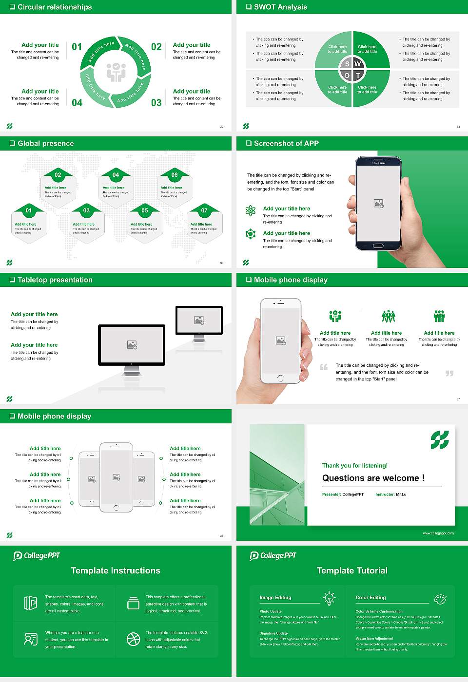 Showa Pharmaceutical University General PPT Template16:9 ratio PPT effect preview image5