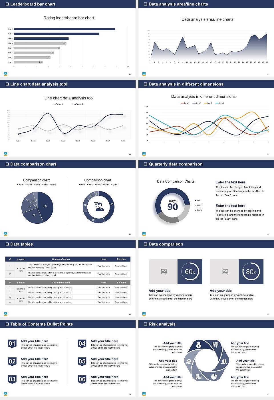 Sojo University General PPT Template16:9 ratio PPT effect preview image4