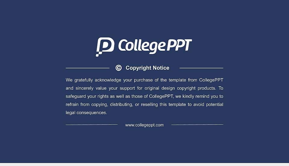 Sojo University General PPT Template16:9 ratio PPT effect preview image6