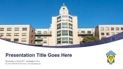 St. Luke’s International University Course/Courseware Creation PPT Template