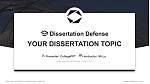 Japan International University Graduation Thesis Defense PPT Template