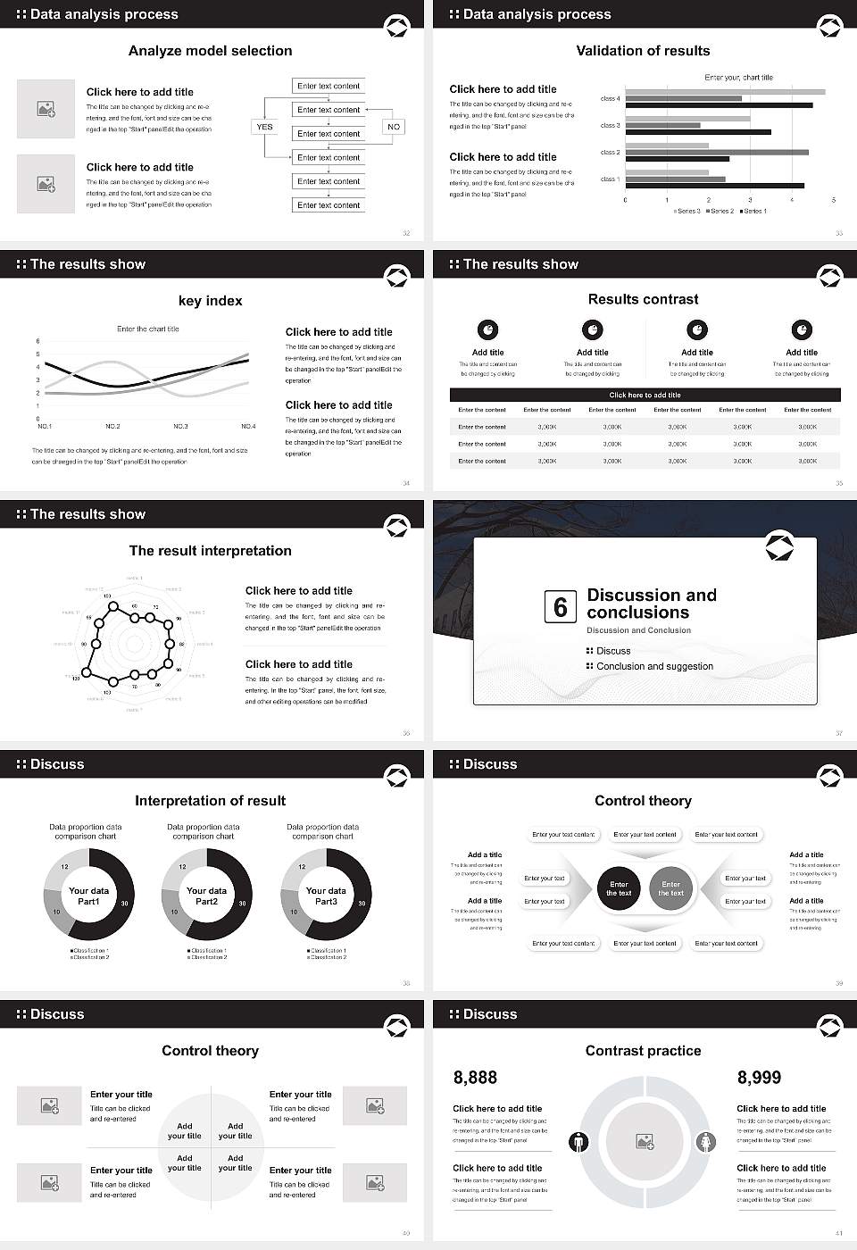 Japan International University Graduation Thesis Defense PPT Template16:9 ratio PPT effect preview image5