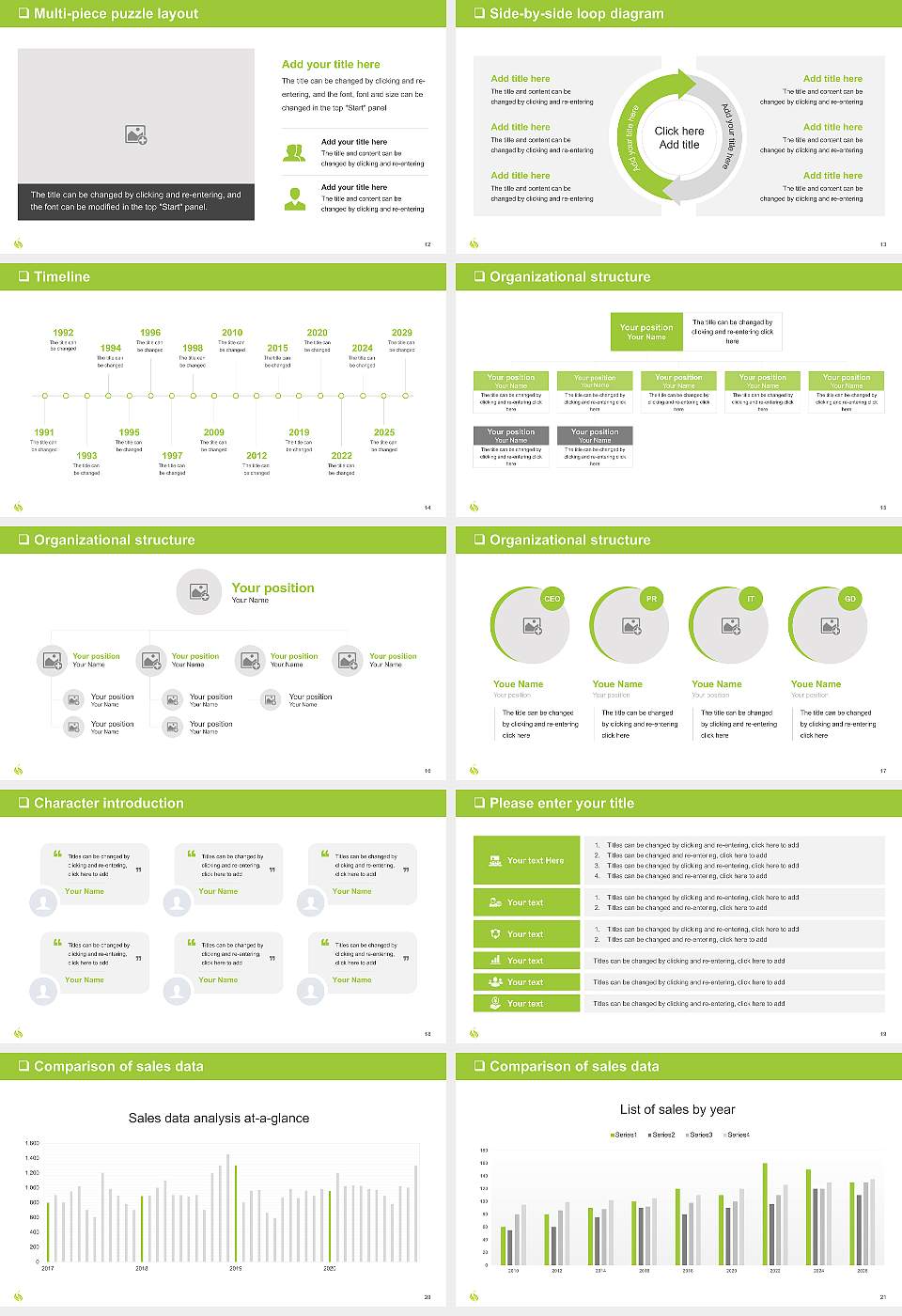 Sonoda Women’s University General PPT Template16:9 ratio PPT effect preview image3