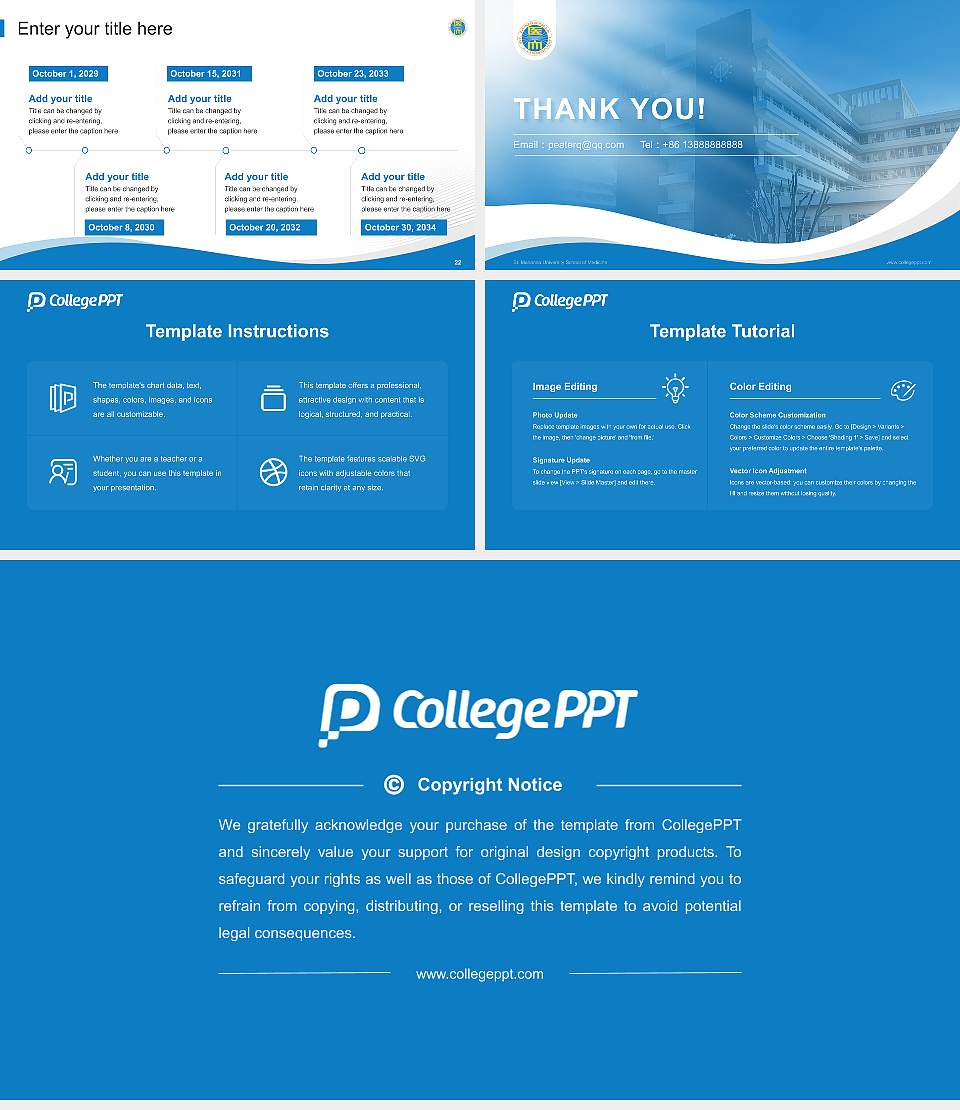 St. Marianna University School of Medicine Lecture Sharing and Networking Event PPT Template16:9 ratio PPT effect preview image4