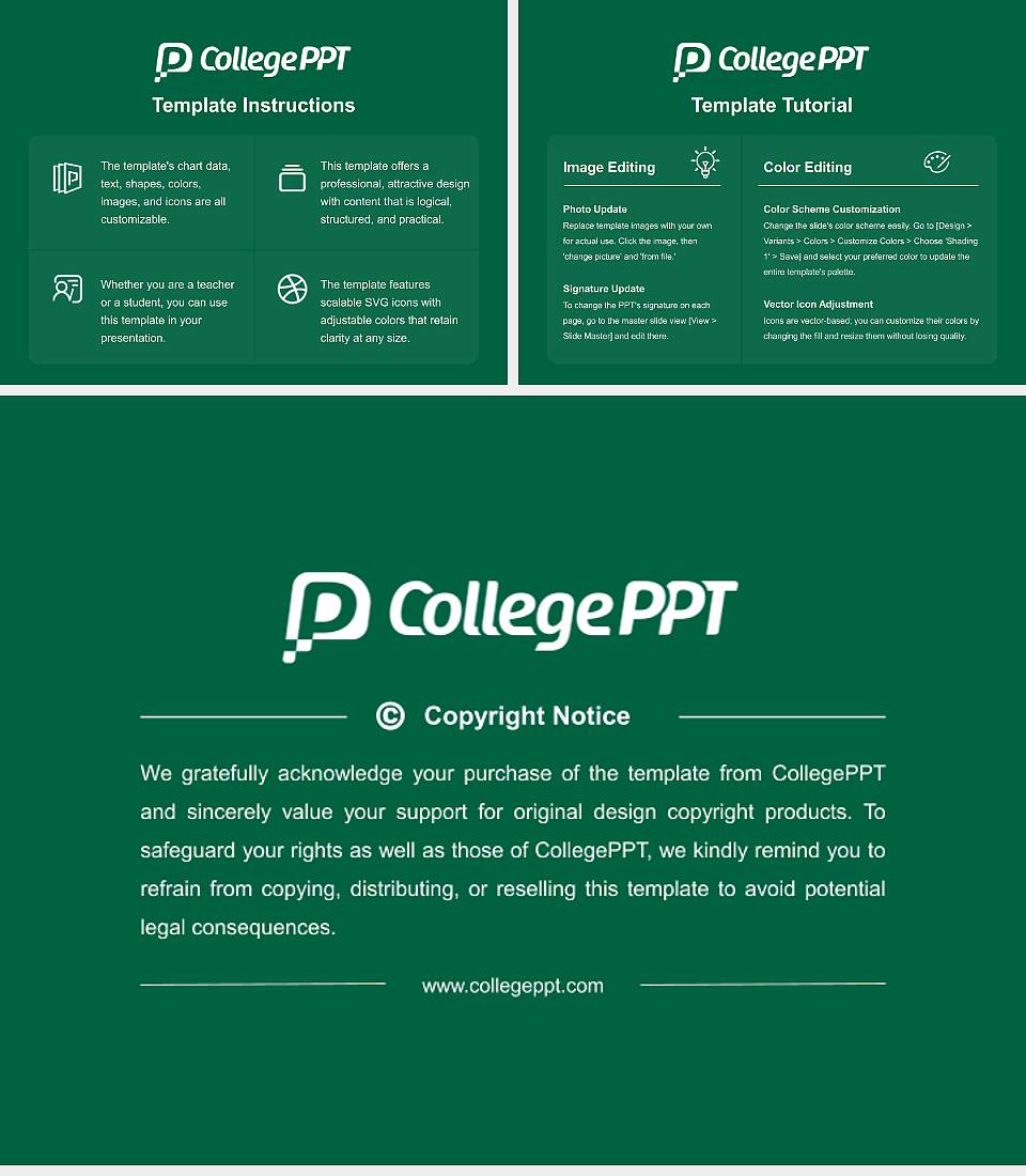 Shumei University Course/Courseware Creation PPT Template4:3 ratio PPT effect preview image5