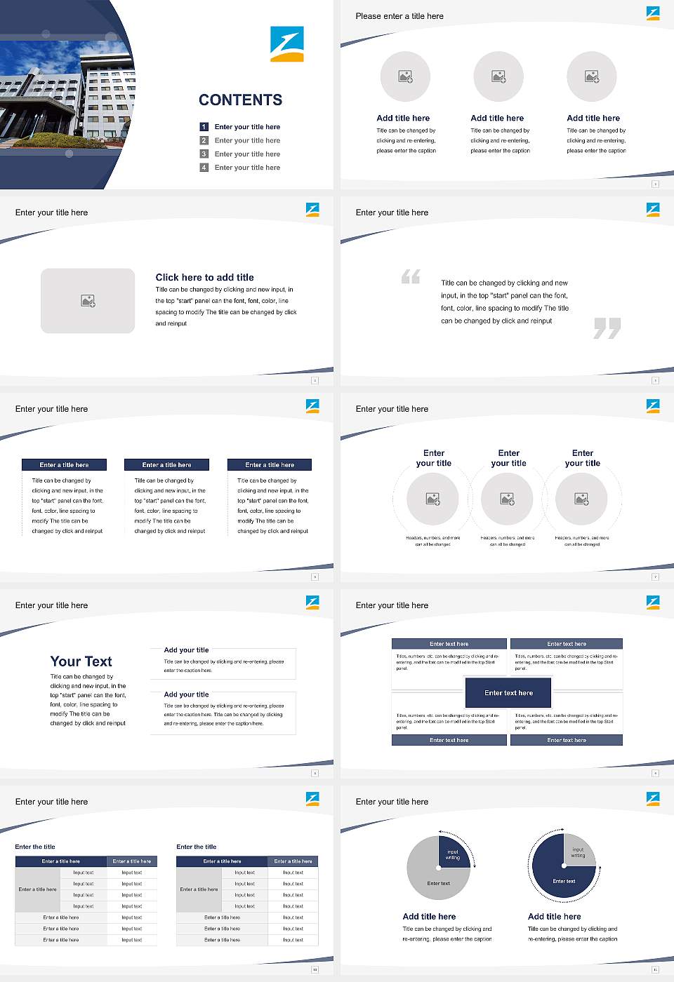 Sojo University Course/Courseware Creation PPT Template16:9 ratio PPT effect preview image2