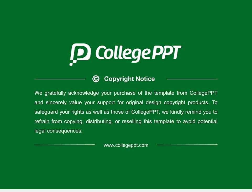 Suwa University of Science Thesis Proposal/Graduation Defense PPT Template4:3 ratio PPT effect preview image5