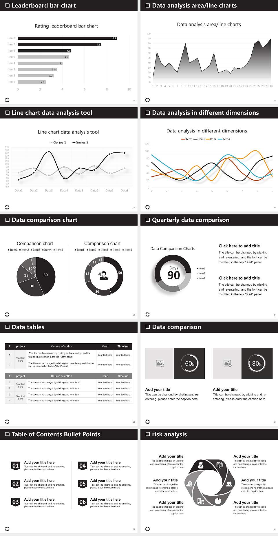 Japan International University General PPT Template4:3 ratio PPT effect preview image4